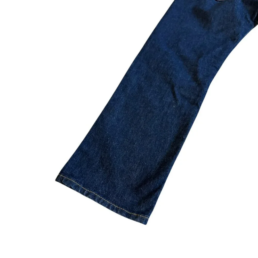Levi's 505 Dark Wash Denim Jeans Regular Fit Straight Leg Size 33 x 30 Mens NWOT